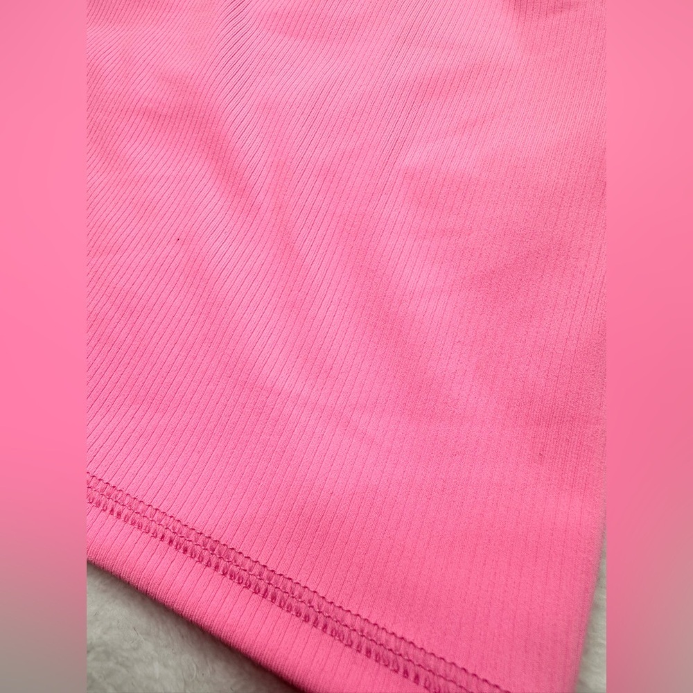 All In Motion Cropped Tank Tight Fit Kids Girls Size Small (6/7T) Build In Bra - Picture 7 of 11